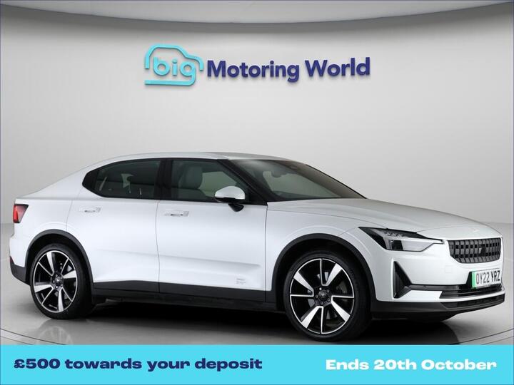Polestar Polestar 2 Single Motor 69kWh Standard Range Fastback Auto FWD 5dr