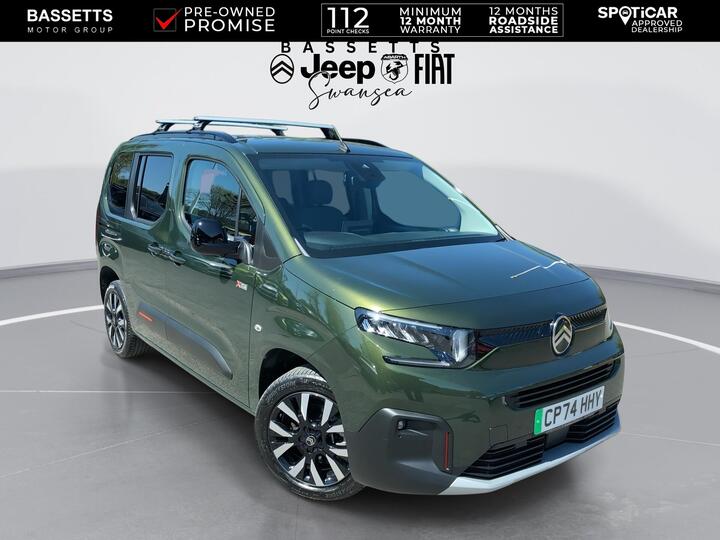 Citroen BERLINGO 52kWh MAX M Auto 5dr (7.4kW Charger)