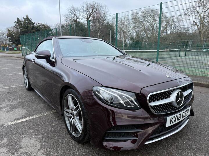 Mercedes-Benz E-CLASS 2.0 E220d AMG Line Cabriolet G-Tronic+ Euro 6 (s/s) 2dr