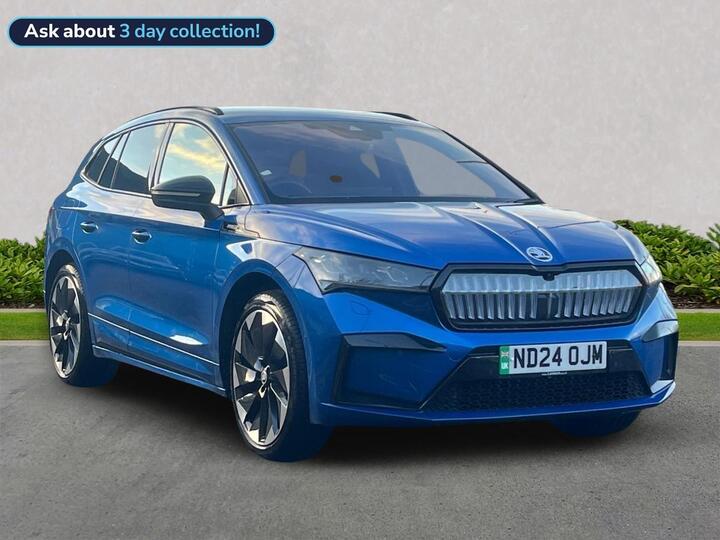 Skoda ENYAQ 82kWh 85x SportLine Plus Auto 4WD 5dr (DC175kW)