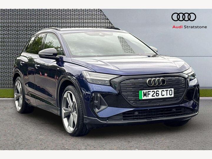 Audi Q4 45 Black Edition Auto 5dr 82kWh Audi Q4 45 Black Edition Auto 5dr 82kWh