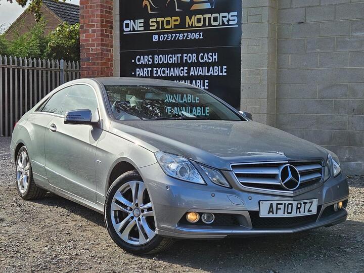 Mercedes-Benz E Class 3.0 E350 CDI V6 BlueEfficiency SE G-Tronic Euro 5 2dr