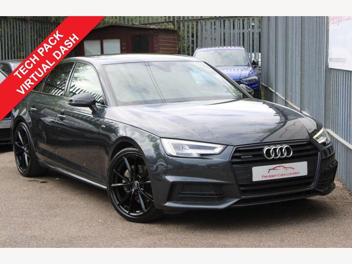 Audi A4 2.0 TDI Black Edition S Tronic Quattro Euro 6 (s/s) 4dr