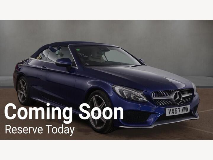 Mercedes-Benz C Class 2.1 C220d AMG Line Cabriolet G-Tronic+ Euro 6 (s/s) 2dr
