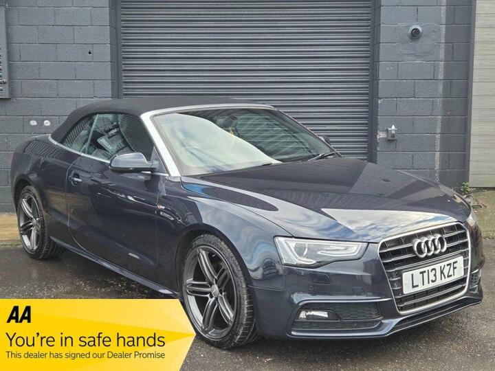 Audi A5 CABRIOLET 2.0 TDI S Line Special Edition Multitronic Euro 5 (s/s) 2dr Audi A5 CABRIOLET 2.0 TDI S Line Special Edition Multitronic Euro 5 (s/s) 2dr