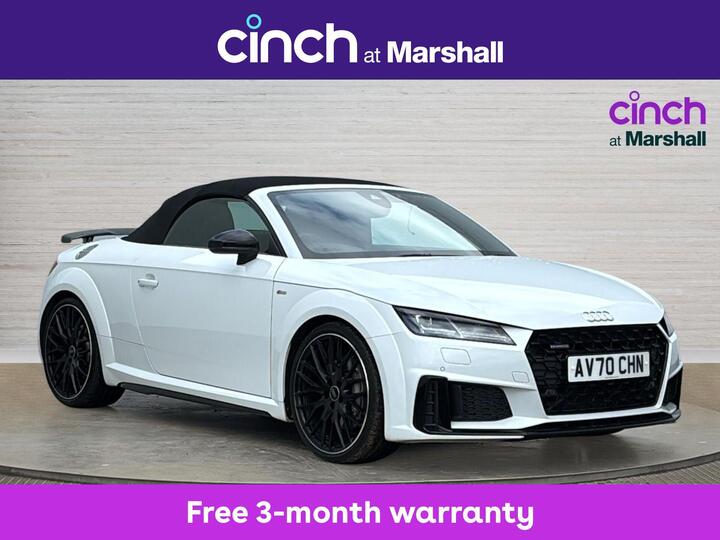 Audi TT 2.0 TFSI 45 Black Edition Roadster S Tronic Quattro Euro 6 (s/s) 2dr