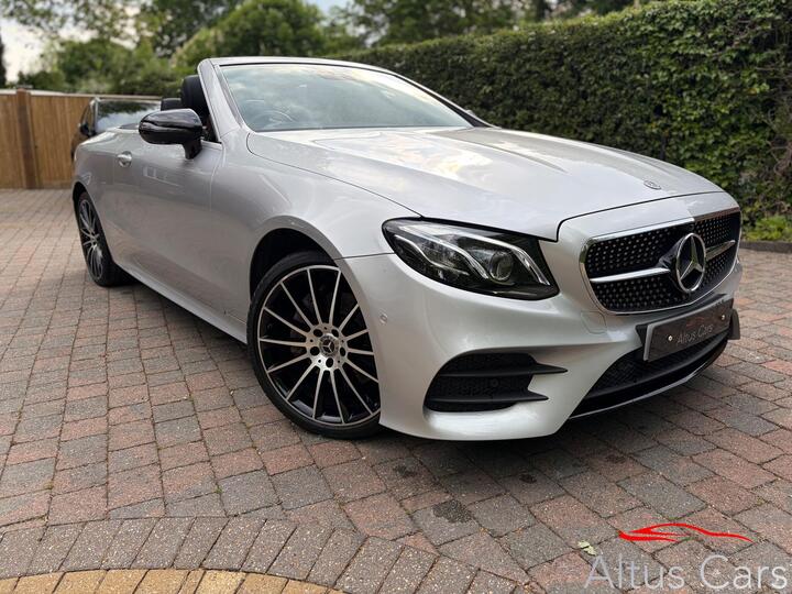 Mercedes-Benz E Class 2.0 E220d AMG Line Cabriolet G-Tronic+ 4MATIC Euro 6 (s/s) 2dr
