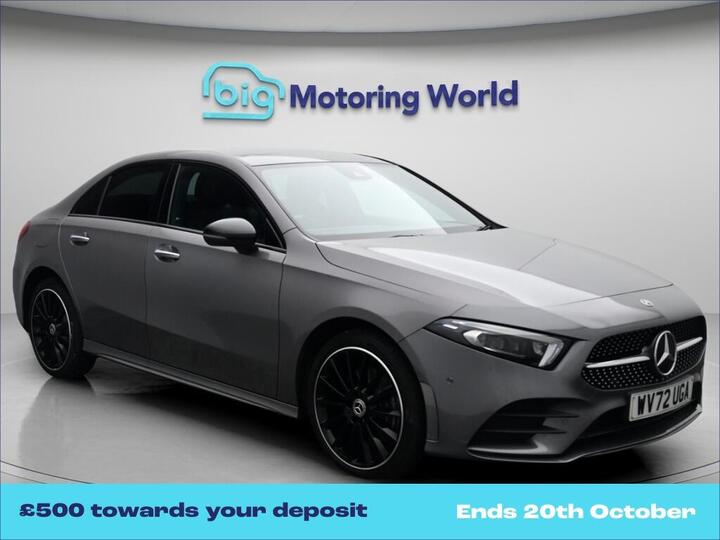 Mercedes-Benz A Class 1.3 A250e 15.6kWh AMG Line Night Edition (Premium Plus) 8G-DCT Euro 6 (s/s) 4dr