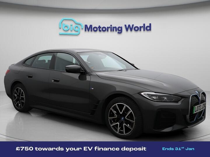 BMW I4 40 83.9kWh M Sport Gran Coupe Auto EDrive 5dr