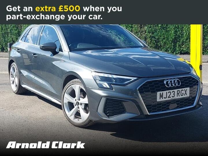 Audi A3 1.0 TFSI 30 S Line Sportback Euro 6 (s/s) 5dr