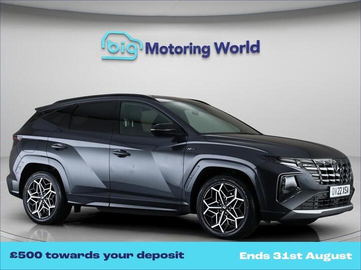 Hyundai TUCSON 1.6 T-GDi 13.8kWh N Line Auto 4WD Euro 6 (s/s) 5dr