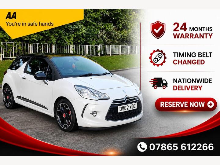 Citroen DS3 1.6 E-HDi Airdream DSport Plus Euro 5 (s/s) 3dr