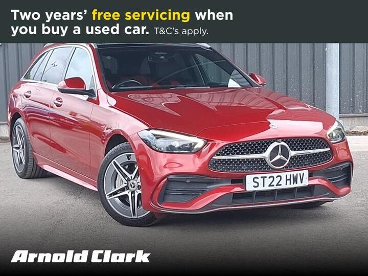 Mercedes-Benz C Class 2.0 C300e 25.4kWh AMG Line (Premium Plus) G-Tronic+ Euro 6 (s/s) 5dr