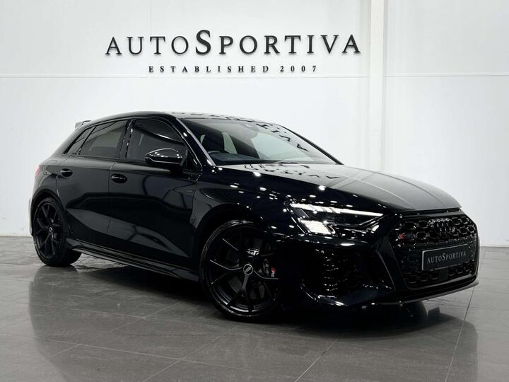 Audi A3 2.5 TFSI Carbon Black Sportback S Tronic Quattro Euro 6 (s/s) 5dr