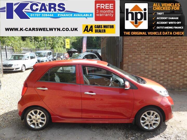 Kia Picanto 1.25 3 Euro 5 5dr