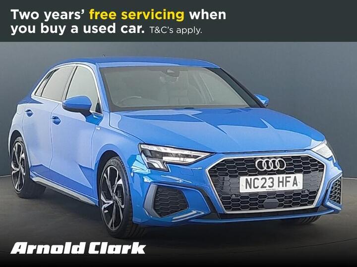 Audi A3 1.0 TFSI 30 S Line Sportback Euro 6 (s/s) 5dr