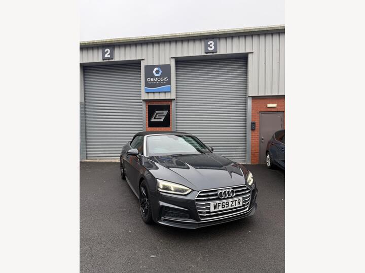 Audi A5 Cabriolet 2.0 TDI 40 S Line S Tronic Euro 6 (s/s) 2dr Audi A5 Cabriolet 2.0 TDI 40 S Line S Tronic Euro 6 (s/s) 2dr