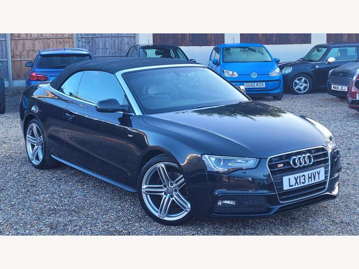 Audi A5 Cabriolet 1.8 TFSI S Line Special Edition Multitronic Euro 5 (s/s) 2dr Audi A5 Cabriolet 1.8 TFSI S Line Special Edition Multitronic Euro 5 (s/s) 2dr