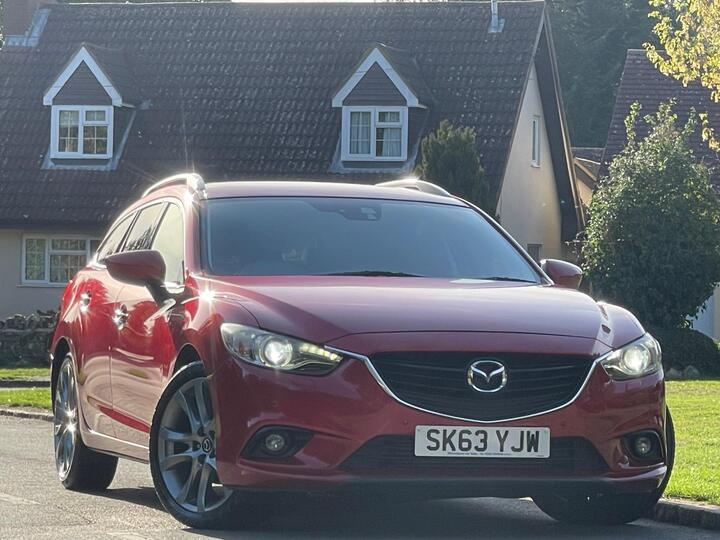 Mazda Mazda6 2.2 SKYACTIV-D Sport Nav Tourer Auto Euro 6 (s/s) 5dr Mazda Mazda6 2.2 SKYACTIV-D Sport Nav Tourer Auto Euro 6 (s/s) 5dr