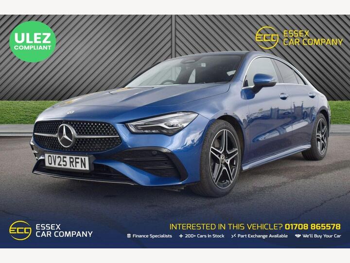 Mercedes-Benz CLA 1.3 CLA200h MHEV AMG Line (Executive) Coupe 7G-DCT Euro 6 (s/s) 4dr