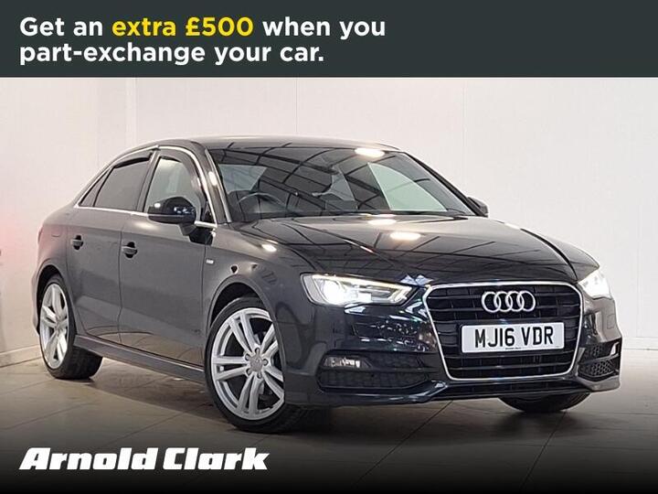 Audi A3 1.4 TFSI CoD S Line Euro 6 (s/s) 4dr (Nav)