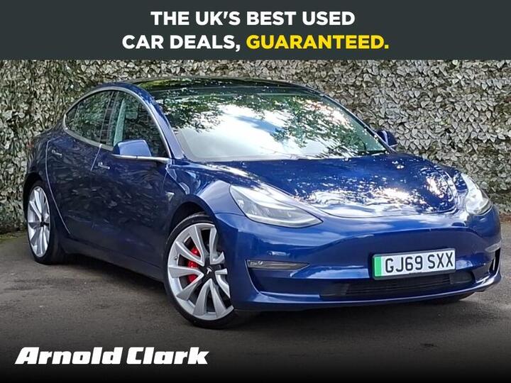Tesla Model 3 (Dual Motor) Performance Auto 4WDE 4dr (Performance Upgrade)