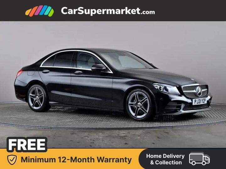 Mercedes-Benz C Class 2.0 C220d AMG Line Edition G-Tronic+ Euro 6 (s/s) 4dr