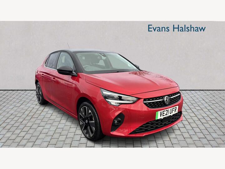 Vauxhall CORSA ELECTRIC HATCHBACK 50kWh Elite Nav Premium Auto 5dr (7.4Kw Charger)