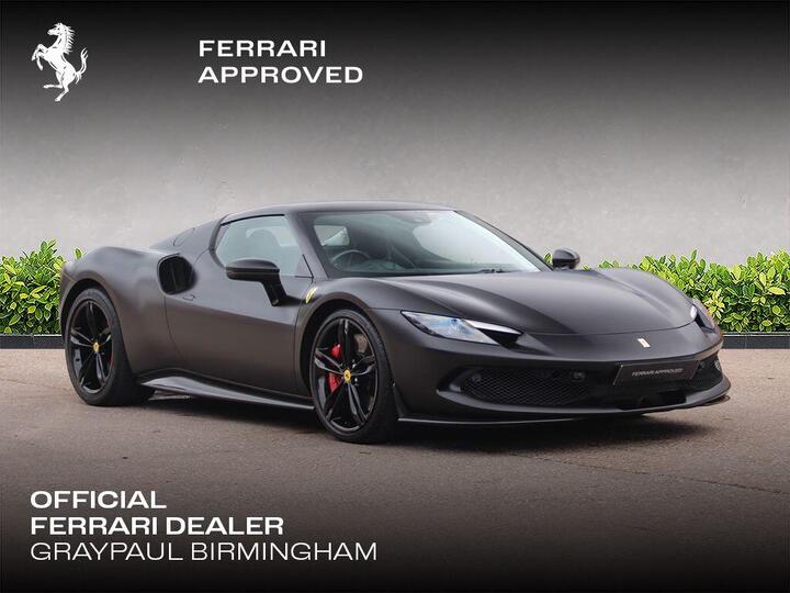 Ferrari 296 GTB 3.0T V6 7.45kWh F1 DCT Euro 6 (s/s) 2dr