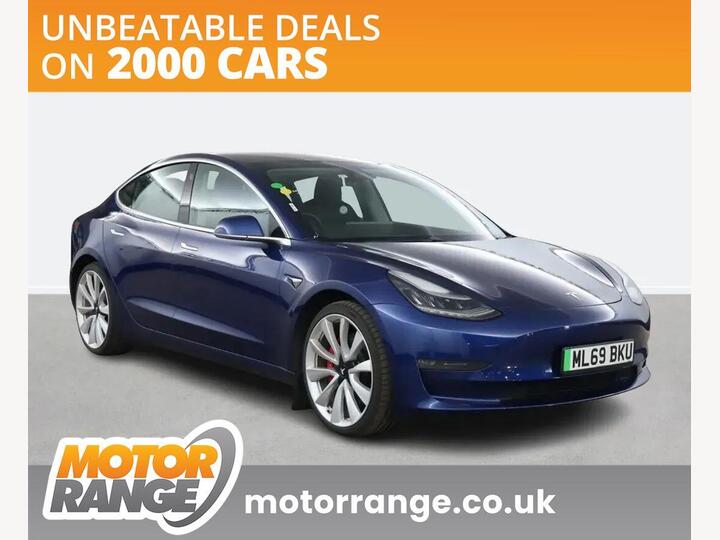 Tesla Model 3 (Dual Motor) Performance Auto 4WDE 4dr (Performance Upgrade)