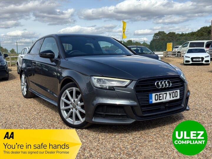 Audi A3 2.0 TDI Black Edition S Tronic Euro 6 (s/s) 3dr