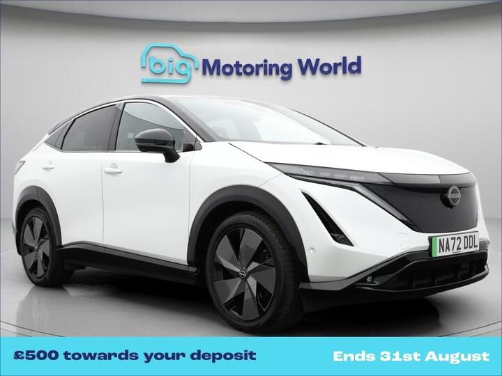 Nissan ARIYA 87kWh Evolve Auto 5dr 22kW Charger