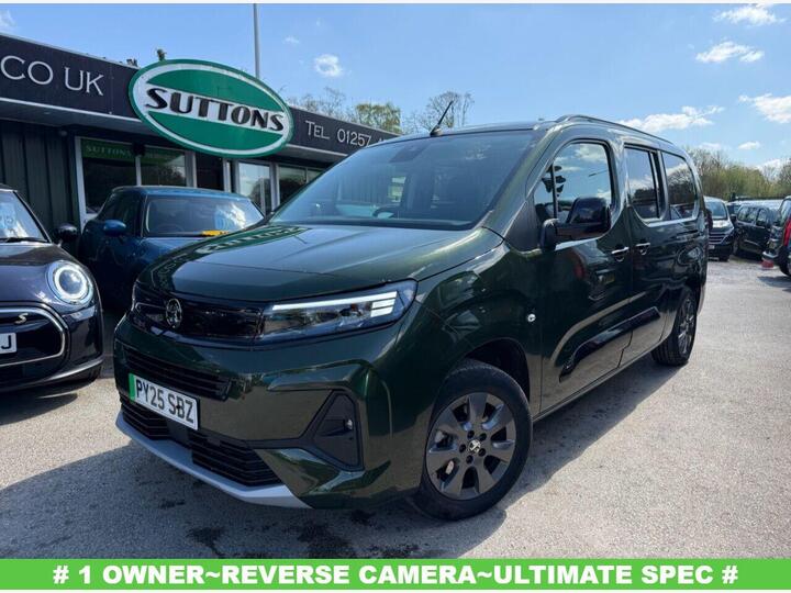 Vauxhall Combo Life Electric 52kWh Ultimate XL MPV Auto 5dr (7.4kW Charger)