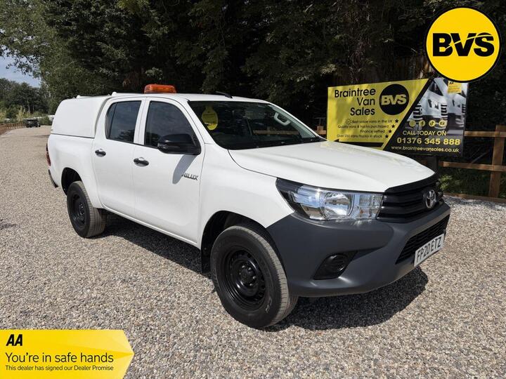 Toyota HI-LUX 2.4 D-4D Active 4WD Euro 6 4dr (3.5t)
