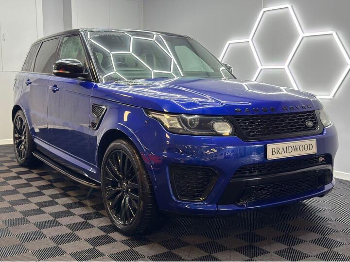 Land Rover RANGE ROVER SPORT 5.0 V8 SVR Auto 4WD Euro 6 (s/s) 5dr