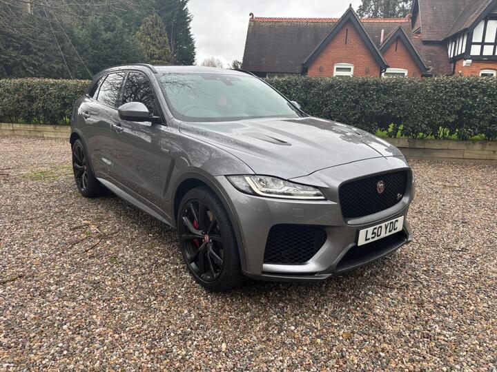 Jaguar F-PACE 5.0 V8 SVR Quickshift AWD Euro 6 (s/s) 5dr