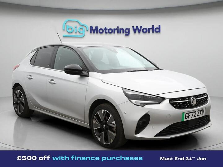 Vauxhall Corsa Electric 50kWh Elite Premium Auto 5dr