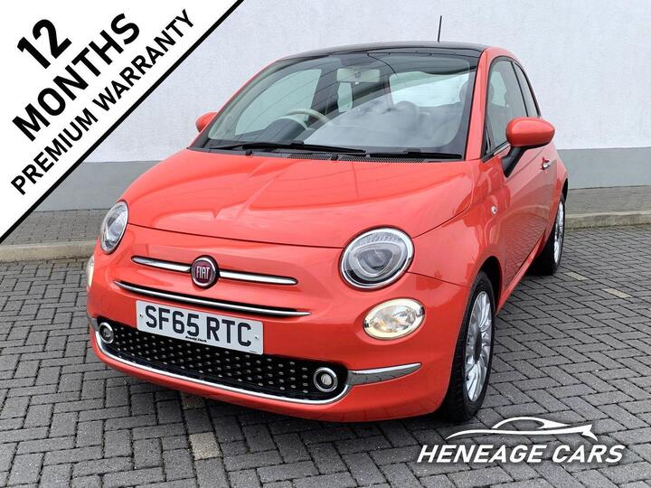 Fiat 500 1.2 Lounge Euro 6 (s/s) 3dr