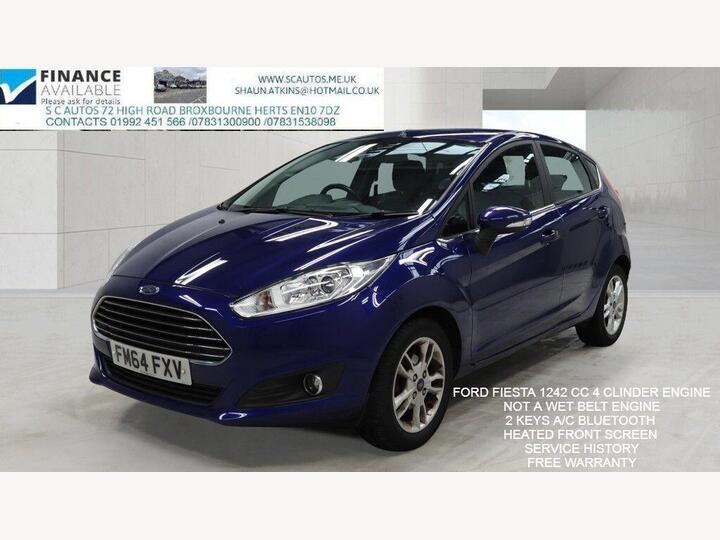 Ford Fiesta 1.25 Zetec Euro 5 5dr
