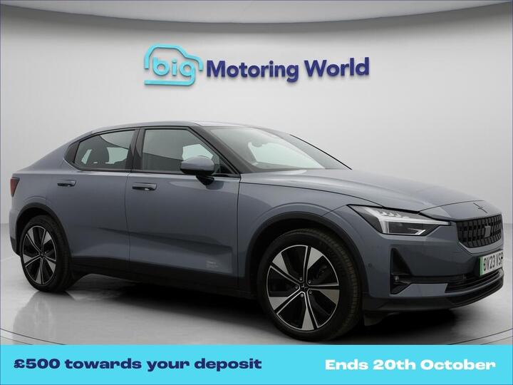 Polestar Polestar 2 Single Motor 69kWh Standard Range Fastback Auto FWD 5dr