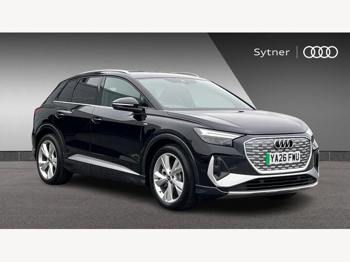 Audi Q4 E-tron 45 S Line Auto 5dr 82kWh Audi Q4 E-tron 45 S Line Auto 5dr 82kWh