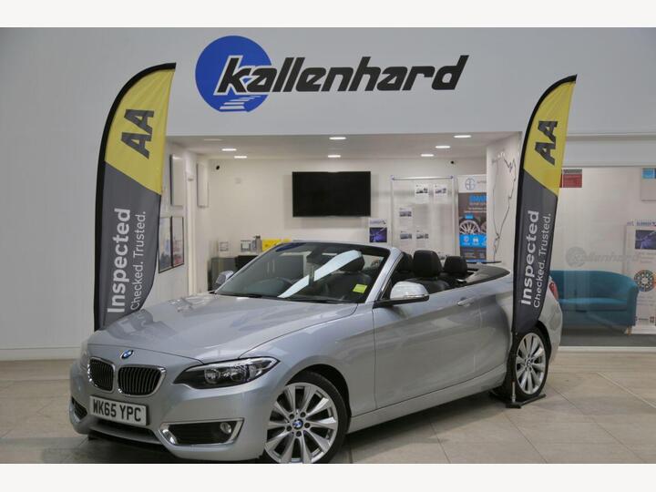 BMW 2 SERIES 2.0 220d Luxury Auto Euro 6 (s/s) 2dr