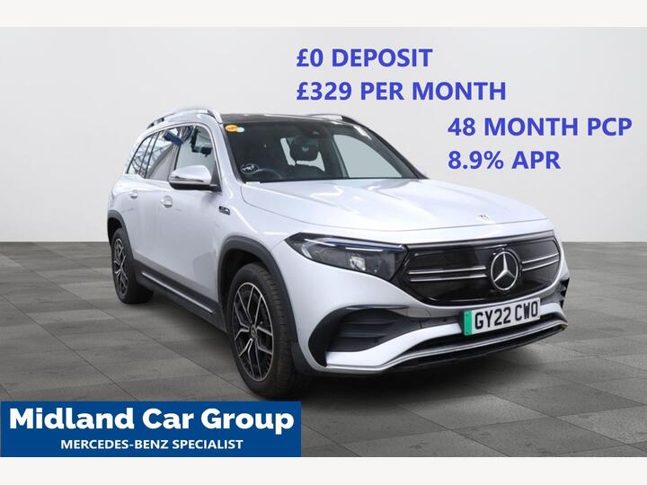 Mercedes-Benz EQB EQB 350 66.5kWh AMG Line (Premium) Auto 4MATIC 5dr