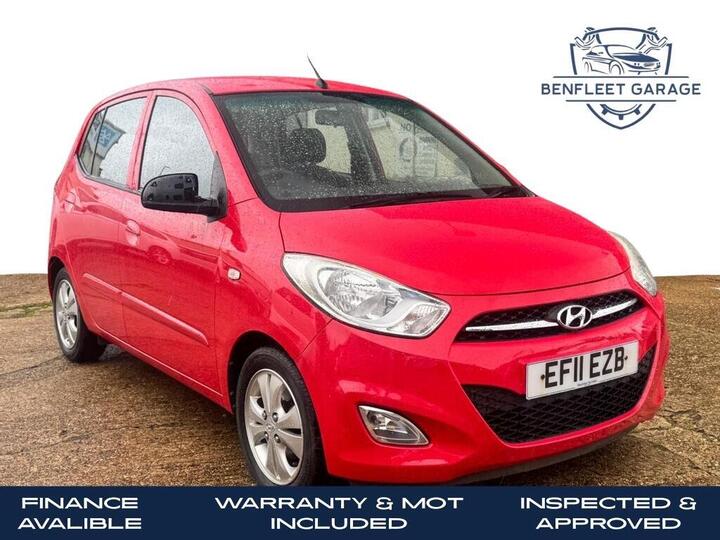 Hyundai I10 1.2 Active Euro 5 5dr Hyundai I10 1.2 Active Euro 5 5dr