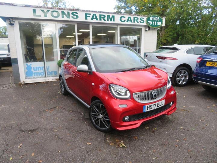 Smart FORFOUR 0.9T BRABUS Xclusive Night Sky Twinamic Euro 6 (s/s) 5dr
