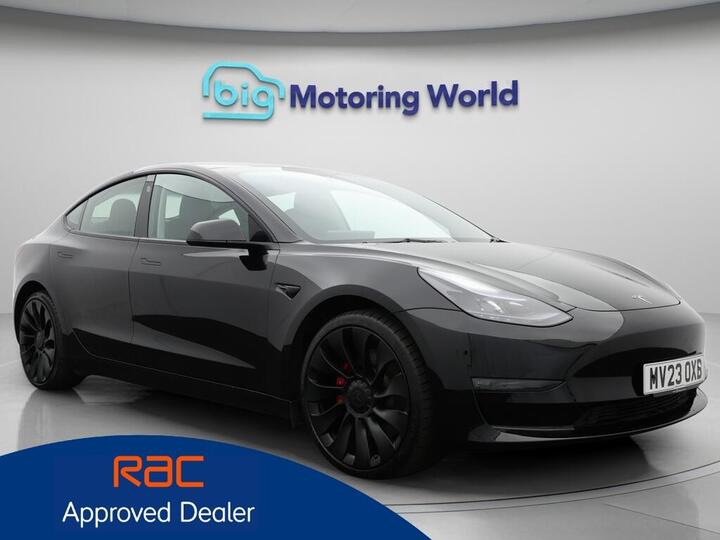 Tesla Model 3 (Dual Motor) Performance Auto 4WDE 4dr (Performance Upgrade)
