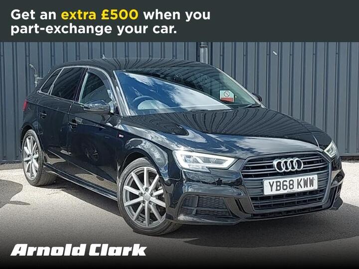 Audi A3 1.0 TFSI 30 Black Edition Sportback Euro 6 (s/s) 5dr