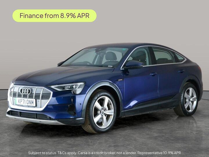 Audi E-tron 55 Technik Sportback Auto Quattro 5dr 95kWh (11kW Charger)