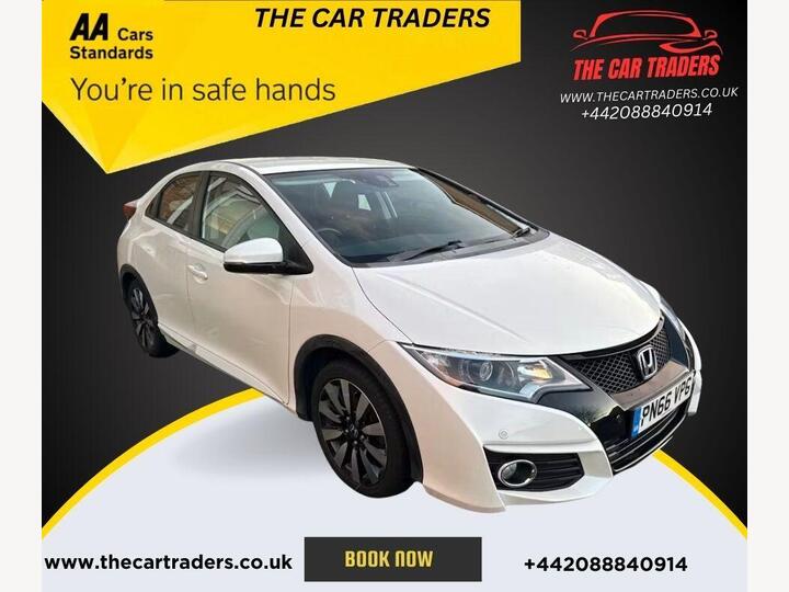 Honda Civic 1.8 I-VTEC SE Plus (Navi) Auto Euro 6 5dr