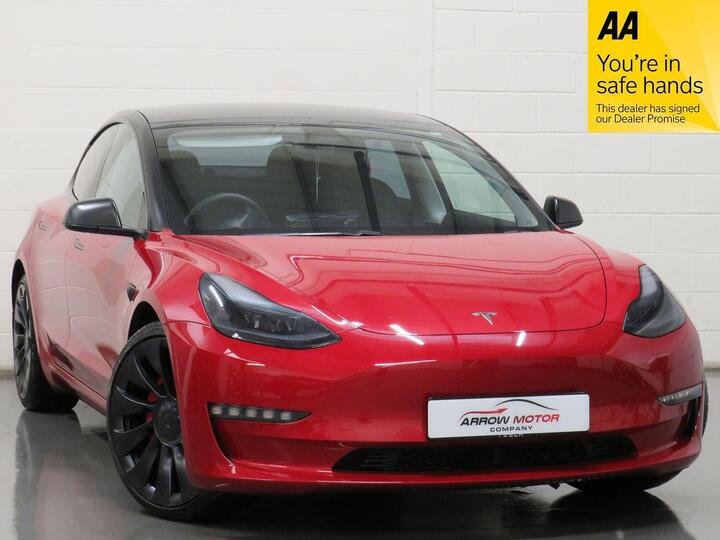 Tesla MODEL 3 (Dual Motor) Performance Auto 4WDE 4dr (Performance Upgrade)